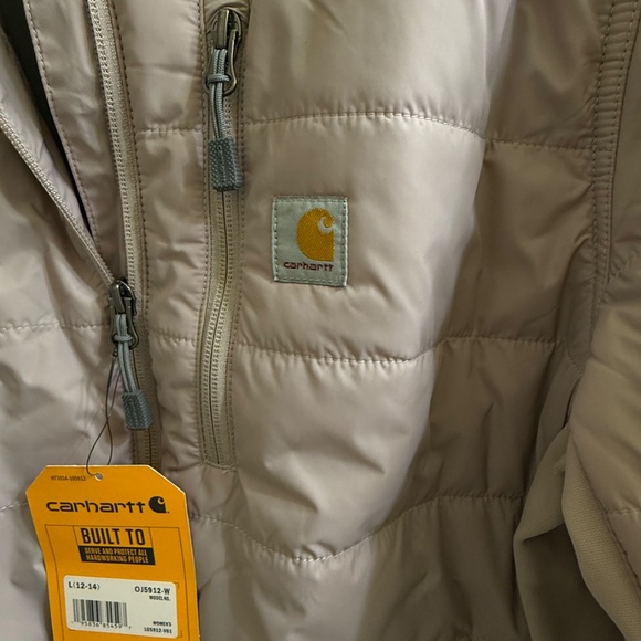 Carhartt Women's Rain Defender Insulated Jacket -Large- NWT - Picture 4 of 11
